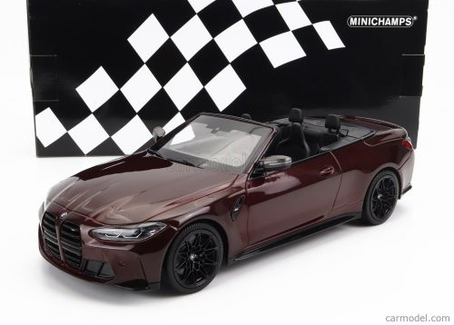 Minichamps - Bmw 4-Series M4 Cabriolet 2020 Red Met