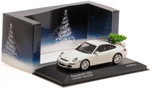 Minichamps - PORSCHE 911 997 GT3 RS COUPE CHRISTMAS EDITION 2024 WHITE