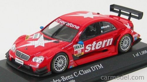 Minichamps - Mercedes Benz C-Class N 10 Stern Dtm 2007 - A. Margaritis Red