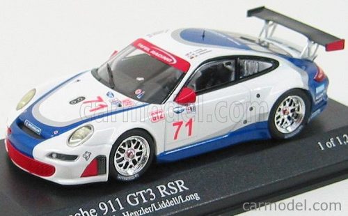 Minichamps - Porsche 911 Gt3Rsr N 71 12H Sebring 2007 Henzler Lidel White Blue Red