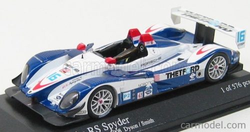 Minichamps - Porsche Rs Spider N 16 4Th 12H Sebring 2008 Dyson - Smith White Blue