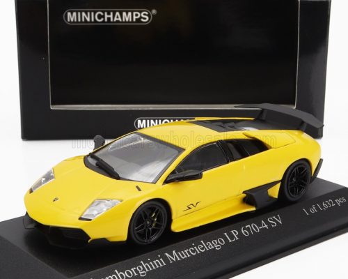 Minichamps - LAMBORGHINI MURCIELAGO LP670-4 SV SUPERVELOCE 2009 YELLOW