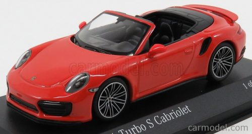 Minichamps - Porsche 911 991-2 Turbo S Cabriolet 2017 Orange