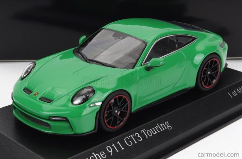 Minichamps - Porsche 911 992 Gt3 Touring Coupe 2022 - Black Rims Green