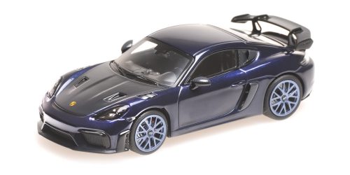 Minichamps - 1:43 PORSCHE CAYMAN GT4 RS – 2021 – BLUE W/ BLUE WHEELS - MINICHAMPS