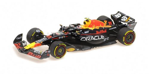 Minichamps - RED BULL F1  RB19 TEAM ORACLE RED BULL RACING N 11 4th ABU DHABI GP 2023 SERGIO PEREZ MATT BLUE