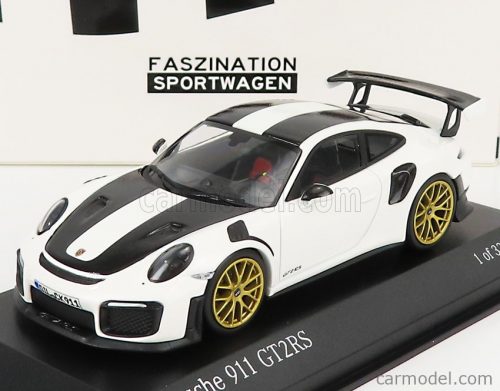 Minichamps - Porsche 911 991-2 Gt2 Rs Weissach Package Coupe 2018 White