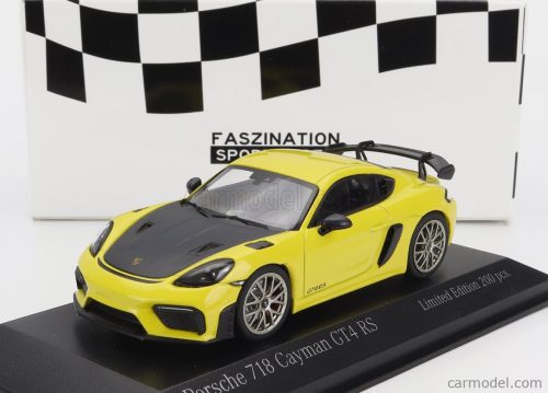 Minichamps - Porsche 718 (982) Cayman Gt4 Rs 2021 Yellow