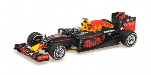 Minichamps - RED BULL F1  RB12 TAG HEUER N 33 WINNER SPANISH GP (FIRST GP WIN) 2016 MAX VERSTAPPEN MATT BLUE RED YELLOW