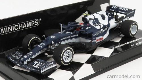 Minichamps - Alpha Tauri F1 At02 Honda Ra620H Team Alpha Tauri N 10 3Rd Azerbaijan Gp 2021 Pierre Gasly White Blue