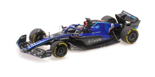 Minichamps - WILLIAMS F1 FW44 TEAM WILLIAMS RACING N 45 ITALY GP 2022 NYCK DE VRIES BLUE