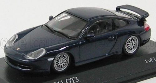 Minichamps - PORSCHE 911 996 GT3 COUPE 1999 BLUE MET