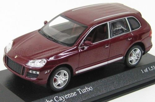 Minichamps - PORSCHE CAYENNE TURBO 2007 RED MET