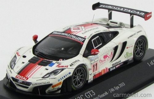 Minichamps - Mclaren Mp4-12C Gt3 Team Art Grand Prix N 11 24H Spa 2013 Leclerc - Parisy - Soucek White