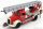 Minichamps - Mercedes Benz L3500 Dl17 Truck Scala Feuerwehr Bensheim 1950 Red Silver