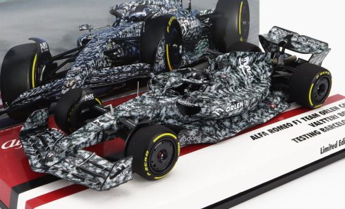 Minichamps - ALFA ROMEO F1  C42 TEAM ORLEN RACING N 77 TEST BARCELONA 2022 VALTTERI BOTTAS CAMOUFLAGE