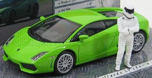 Minichamps - LAMBORGHINI GALLARDO LP560-4 - TOP GEAR WITH FIGURES 2004 GREEN