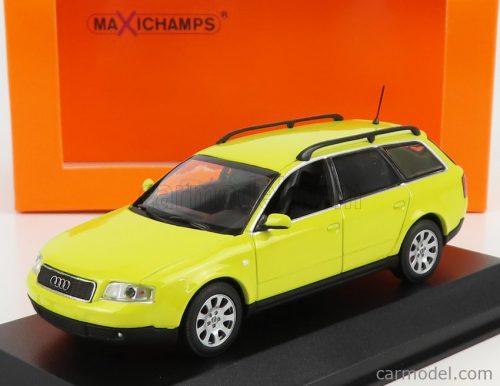 Minichamps - Audi A6 Avant Sw Station Wagon 1997 Yellow