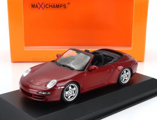 Minichamps - PORSCHE 911 997 CARRERA S CABRIOLET 2005 RED MET