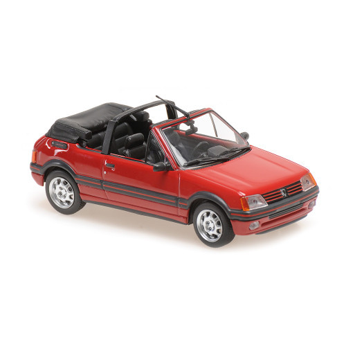 Minichamps - 1:43 Peugeot 205 Cti Cabriolet - 1990 - Red