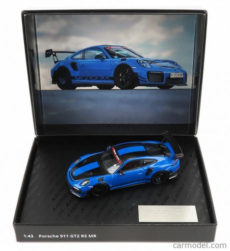 Minichamps - Porsche 911 991-2 Gt2 Rs Mr Team Manthey Racing 2018 Blue Black