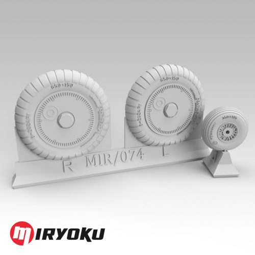 Miryoku - 1/32 BF109 E/F/G2 - early version, stamped disc 650X150