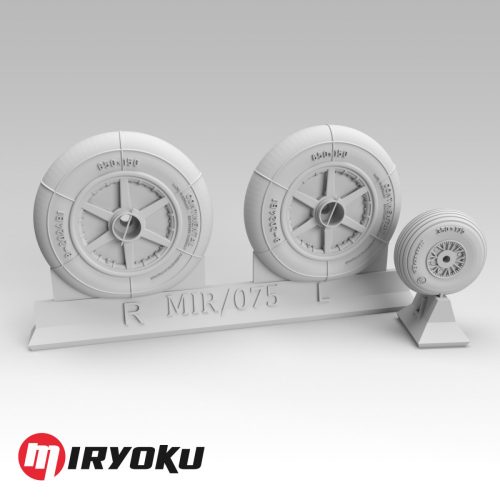 Miryoku - 1/32 BF109 E/F/G2 - early version, slick tyre 650X150