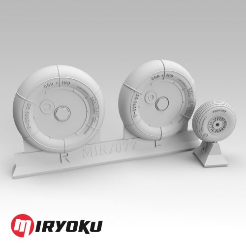 Miryoku - 1/32 BF109 G - screwed disc, slick tyre 660X190