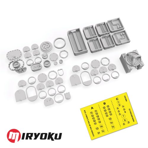 Miryoku - 1/48 Covers for BF-109 G6