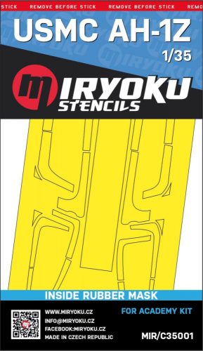 Miryoku - 1/35 USMC AH-1Z VIPER -  Inside rubber mask