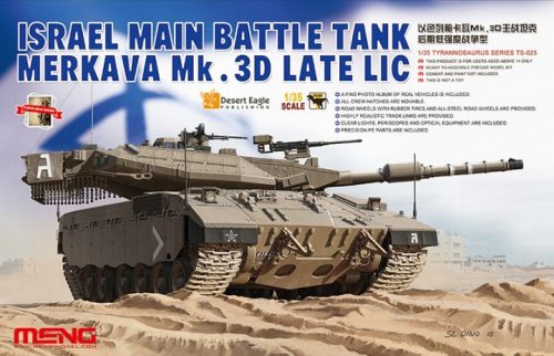 Meng Model - Israel Main Battle Tank Merkava Mk.3D Late Lic