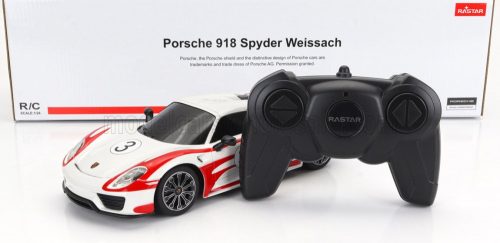 Mondomotors - PORSCHE 918 SPIDER SALZBURG RACING DESIGN N 3 WEISSACHPACKAGE 2013 WHITE