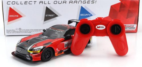 Mondomotors - MERCEDES BENZ GT3 AMG N 88 RACING 2022 RED BLACK SILVER