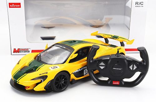 Mondomotors - McLAREN P1 GTR N 51 CONCEPT CAR 2015 YELLOW GREEN BLACK