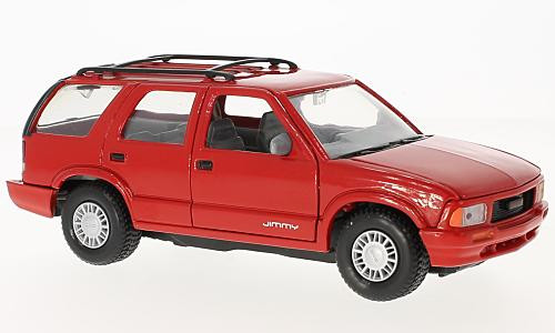 Motor-Max - GMC Jimmy, rot, 1994, 1:24