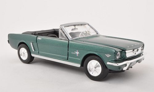 Motor-Max - Ford Mustang Convertible  gr n  1964  1:24