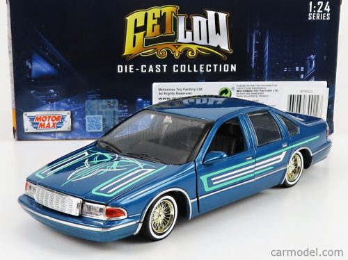 Motor-Max - Chevrolet Caprice Lowrider Custom 1993 Blue Green