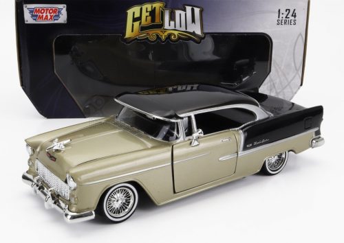 Motor-Max - CHEVROLET BEL AIR 1955 GOLD BLACK