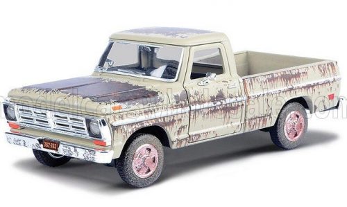 Motor-Max - FORD USA F-100 PICK-UP WEATHERED TREASURE 1972 RUGGINE - RUST