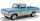 Motor-Max - FORD USA F-100 PICK-UP 1969 LIGHT BLUE CREAM