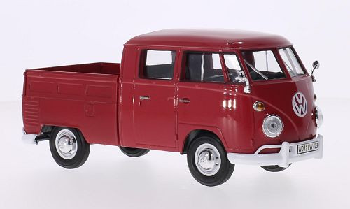 Motor-Max - VW T1 DoKa, rot, 1:24