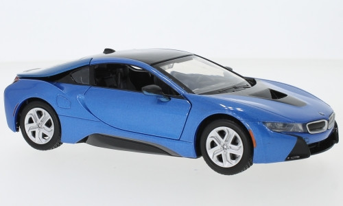 Motor-Max - BMW i8, blau, 2018, 1:24