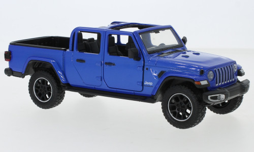 Motor-Max - Jeep Gladiator Overland, blau, 2021, 1:24