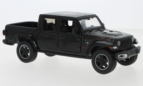 Motor-Max - Jeep Gladiator Rubicon, schwarz, 2021, 1:24