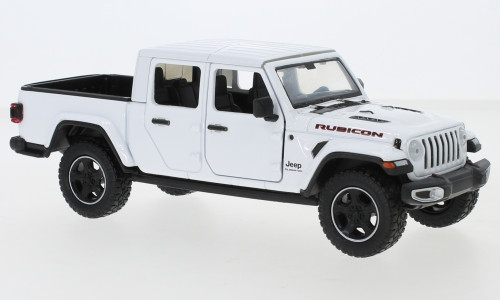 Motor-Max - Jeep Gladiator Rubicon, weiss, 2021, 1:24