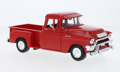 Motor-Max - GMC Blue Chip Pick Up, rot, 1955, 1:24