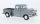 Motor-Max - GMC Blue Chip Pick Up, grau, 1957, 1:24