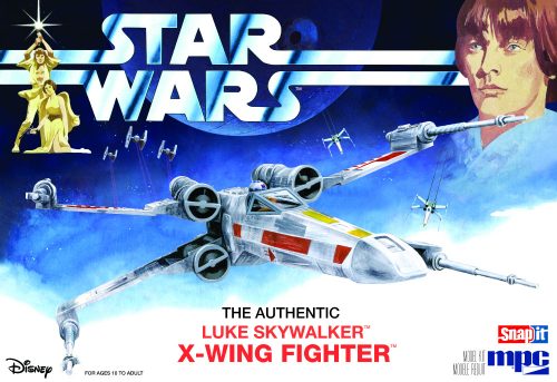 MPC - 1:63 Star Wars: A New Hope X-Wing Fighter (SNAP)