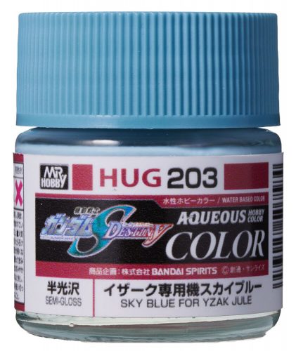 Mr Hobby - Mr Hobby -Gunze AQUEOUS GUNDAM COLOR (10ml) SKY BLUE FOR YZAK JULE