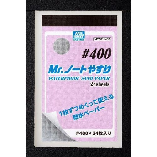 Mr Hobby - Mr Hobby -Gunze Mr. Waterproof Sand Paper #400